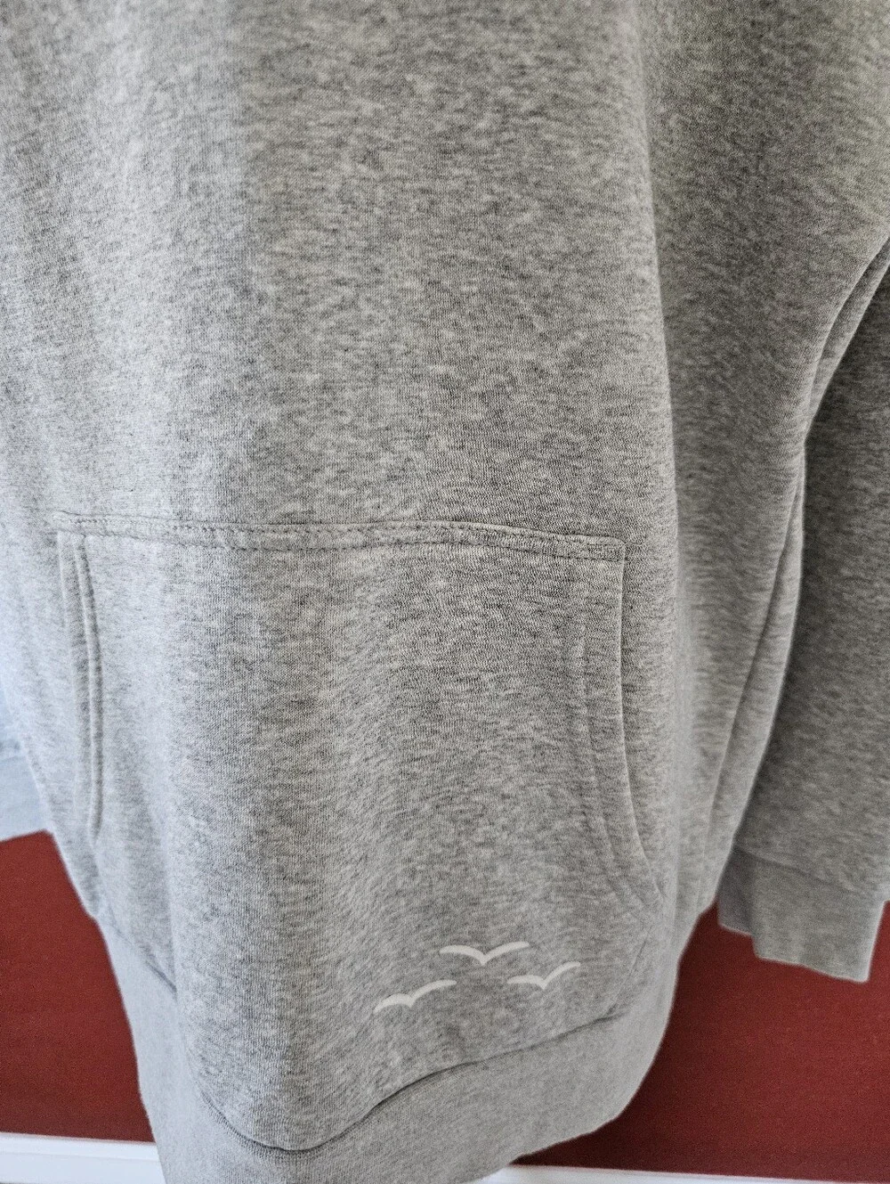 Lazypants Light Gray Pullover Hoodie - Picture 4 of 10
